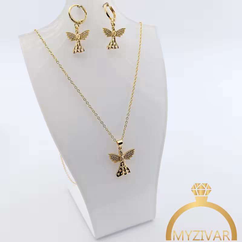 نیمست نگیندار برند ZJ طرح طلا | 5848