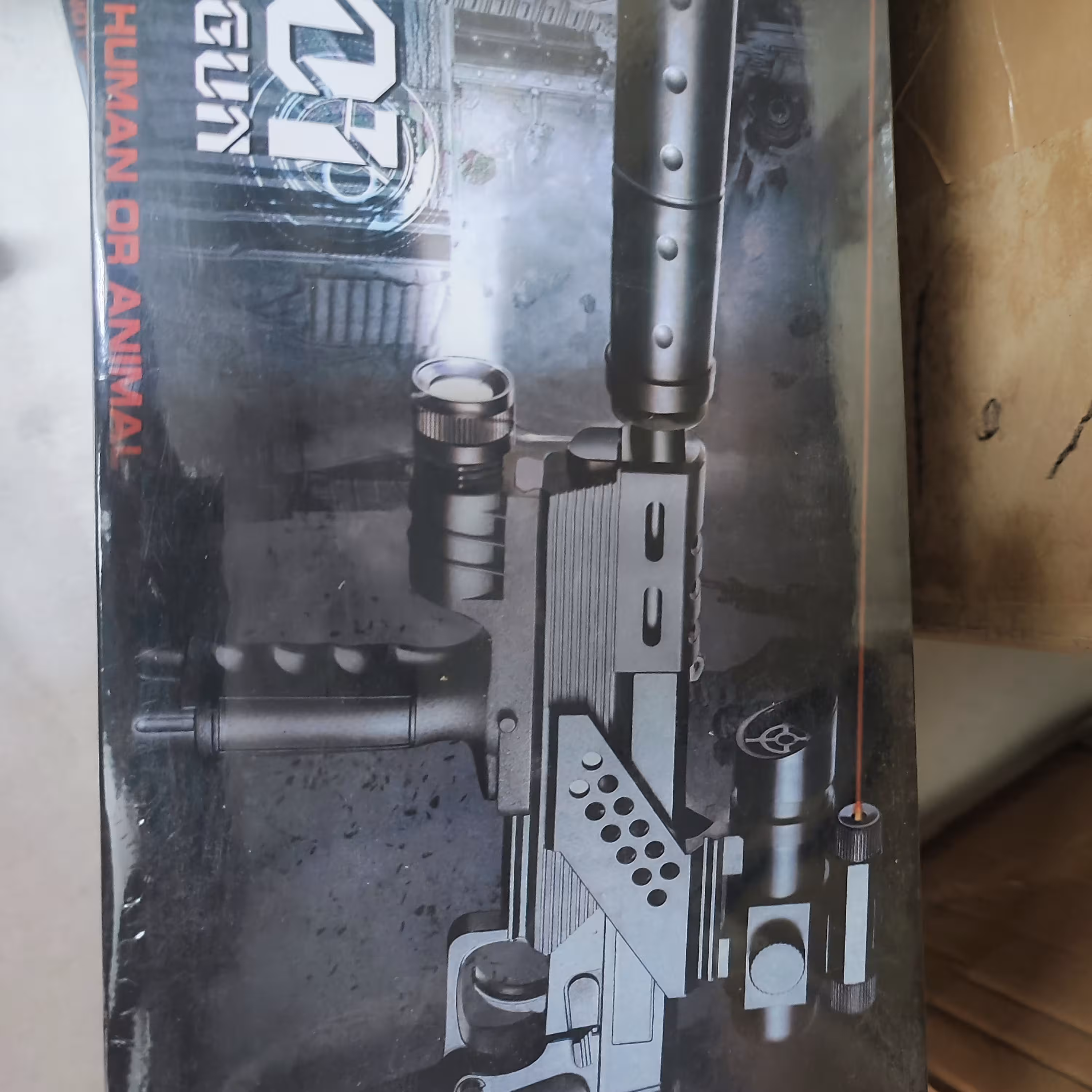 تفنگ آونجر چهار عادی با چهار رنگ 