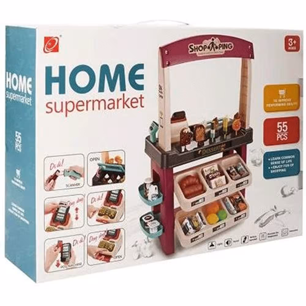 اسباب بازی طرح سوپر مارکت home supermarket کد 731912