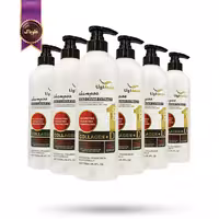 6 عدد شامپو مو لایتنس Lightness مدل عصاره خاویار طلایی Gold Caviar Extract حجم 750 میلی‌ لیتر (اورجینال)