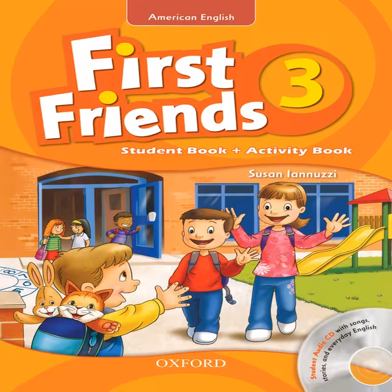کتاب American English First Friends 3 اثر Susan Lannuzzi انتشارات Oxford