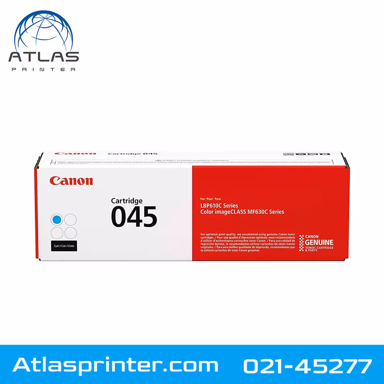 کارتریج لیزری کانن Canon 045 آبی
