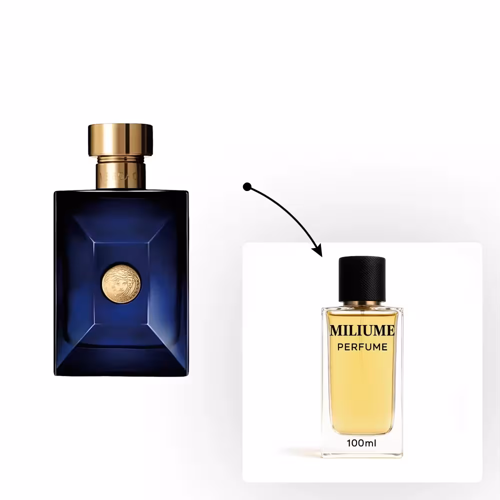 اسانس عطر Versace Dylan Blue برند kpf - کد 2747 - ورساچه دیلان بلو 100ML - میلیوم پرفیوم