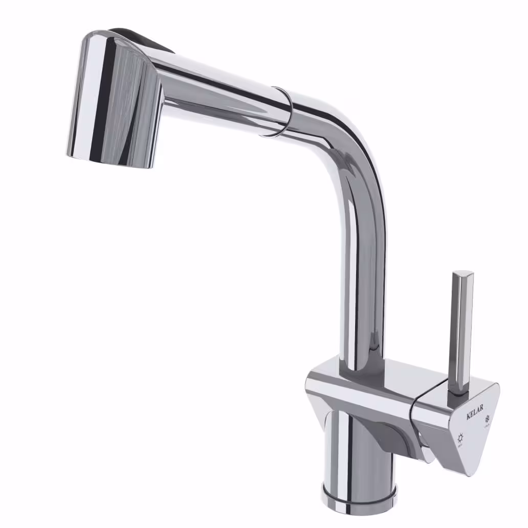 شیر ظرفشویی شاوری کلار مدل برمودا کروم