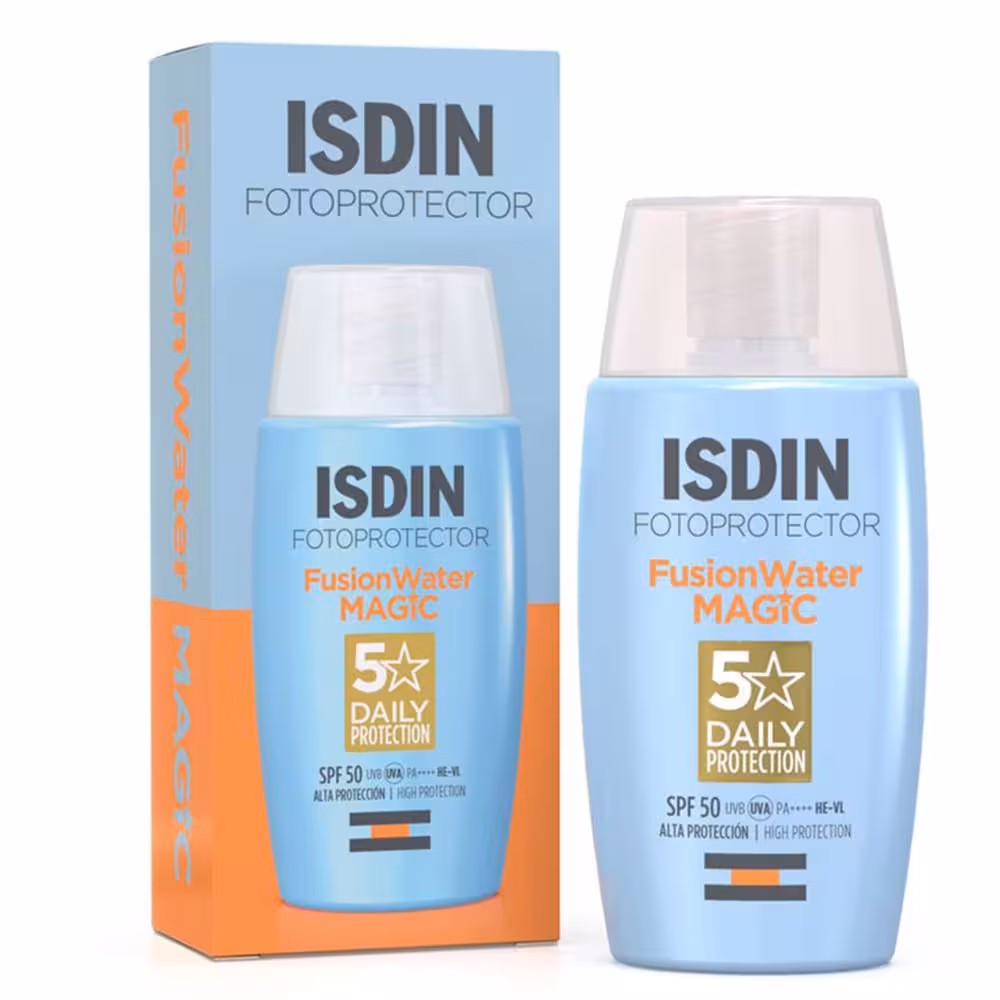 ضد آفتاب فیوژن واتر مجیک ایزدین ISDIN Fotoprotector Fusion Water Magic SPF50