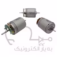 موتور دی سی انکودر دار جانسون (12/24V 3500/7500RPM) JOHNSON  RS-360