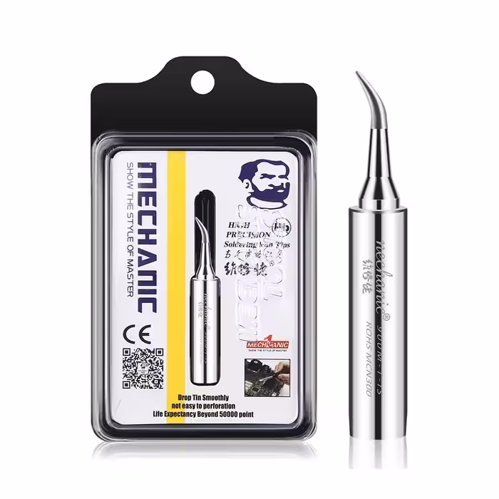 نوک هویه نسوز سرکج سفید مکانیک Mechanic 900M-T-IS