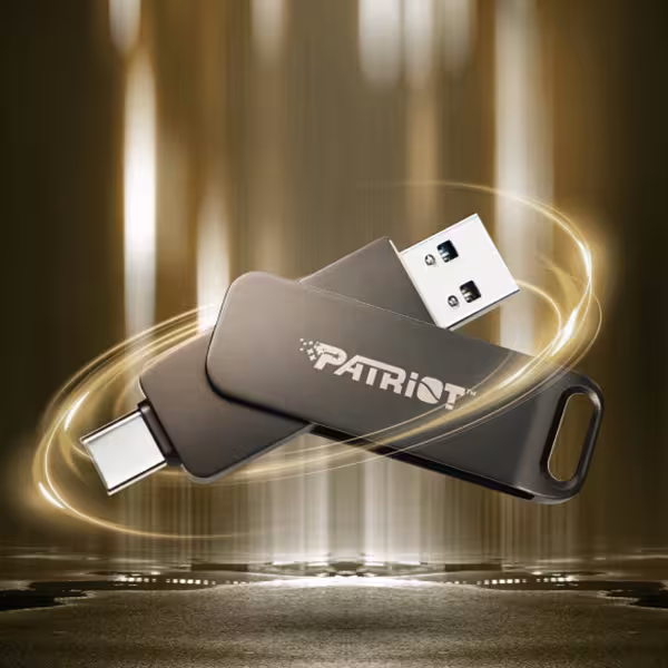 فلش مموری پاتریوت مدل PATRIOT Rage R550 32GB اتصال USB3.2   OTG TYPE-C