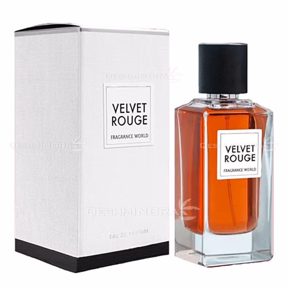 ادکلن ولوت رژ فرگرانس ورد Velvet Rouge Fragrance World