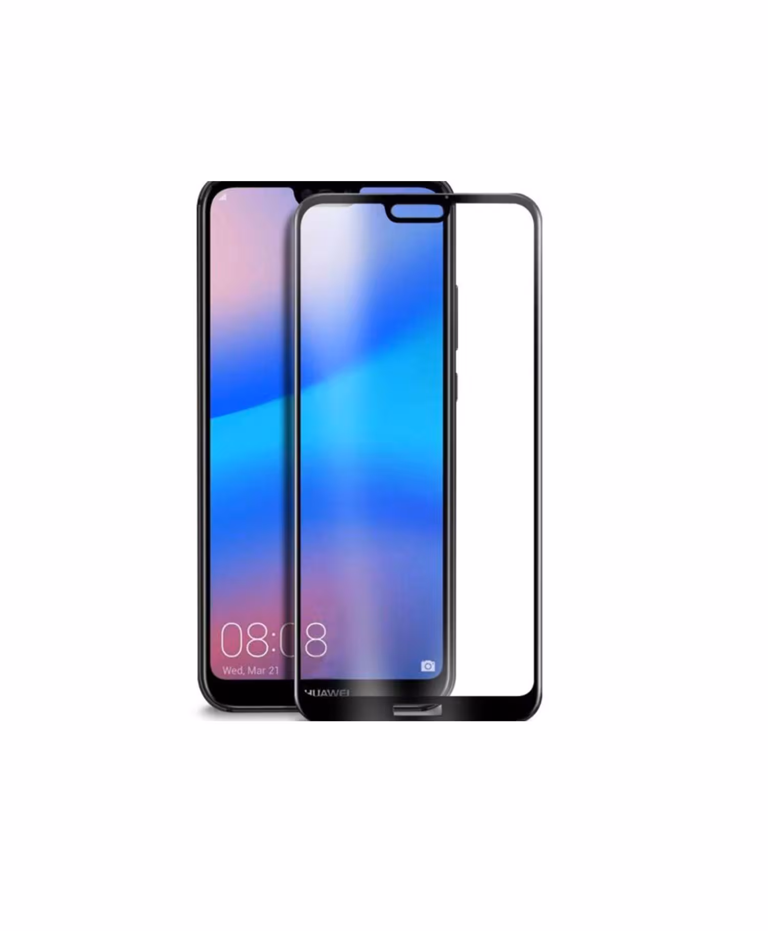 گلس فول تمام چسب موبایل هوآوی Huawei P20 Lite
