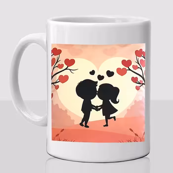 ماگ سرامیکی طرح ولنتاین کد711