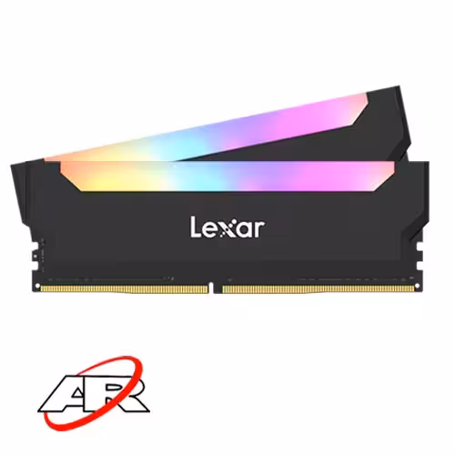 رم کامپیوتر لکسار مدل Hades RGB فرکانس 3600MHz ظرفیت (2×16GB)