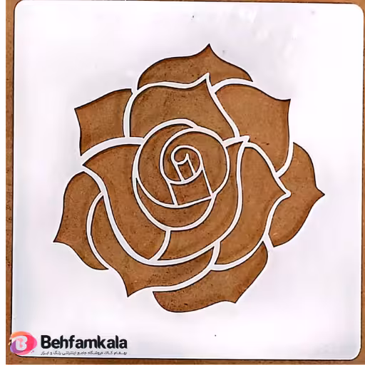 شابلون استنسیل 10*10 کد R067