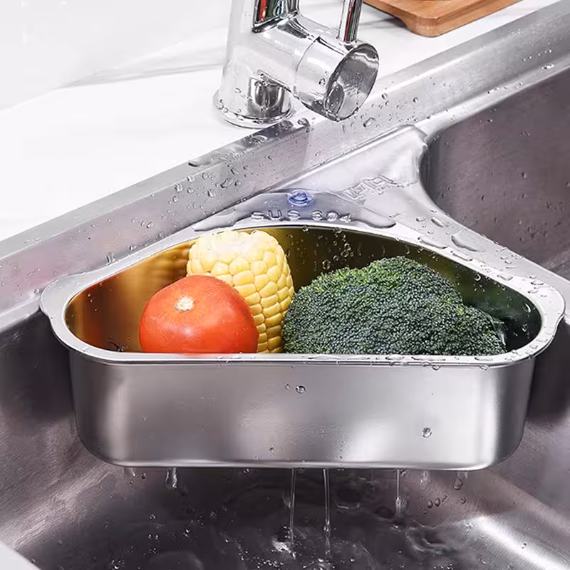 سبد لبه سینک استیل