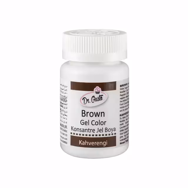 رنگ ژله ای قهوه ای دکتر گستو