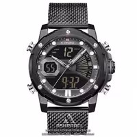 ساعت نیوی فورس بند حصیری Naviforce NF9172M
