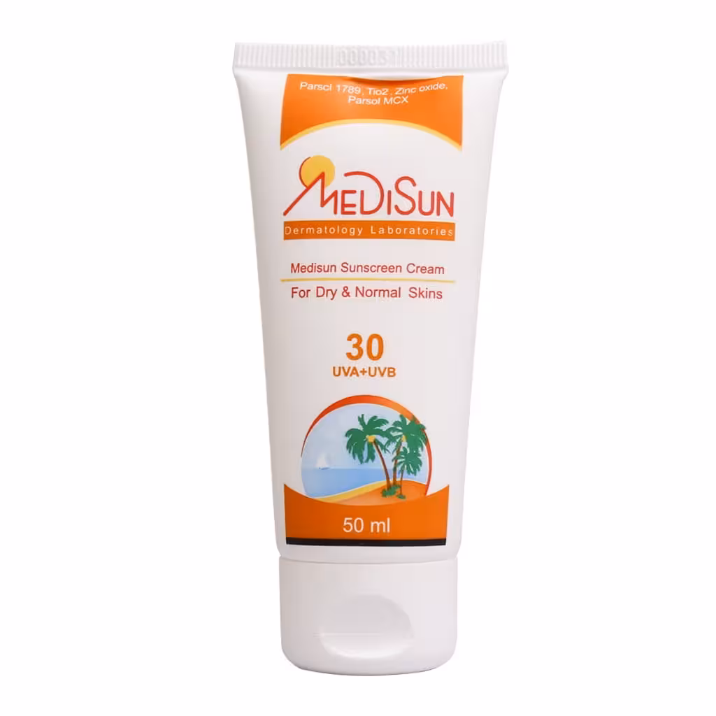 ضد آفتاب مدیسان پوست خشک و معمولی SPF30
