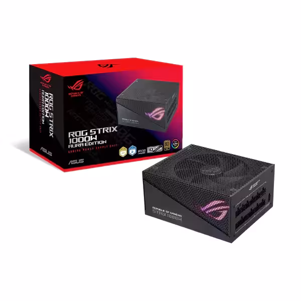 خرید پاور ایسوس ROG STRIX 1000W Aura Edition با توان واقعی