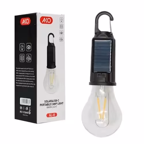 چراغ شارژی کمپینگ AKO AL-8