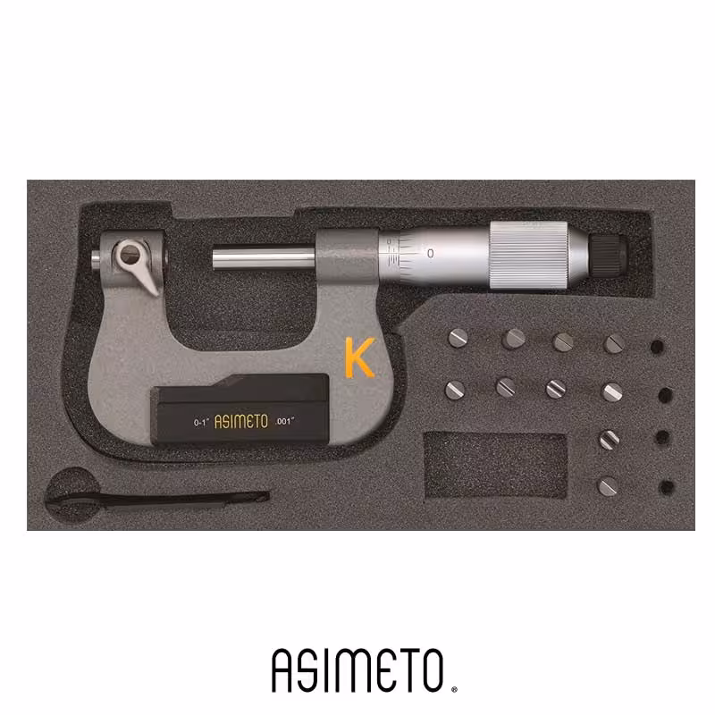 ست میکرومتر پیج خارج سنج سری 133 آسیمتو