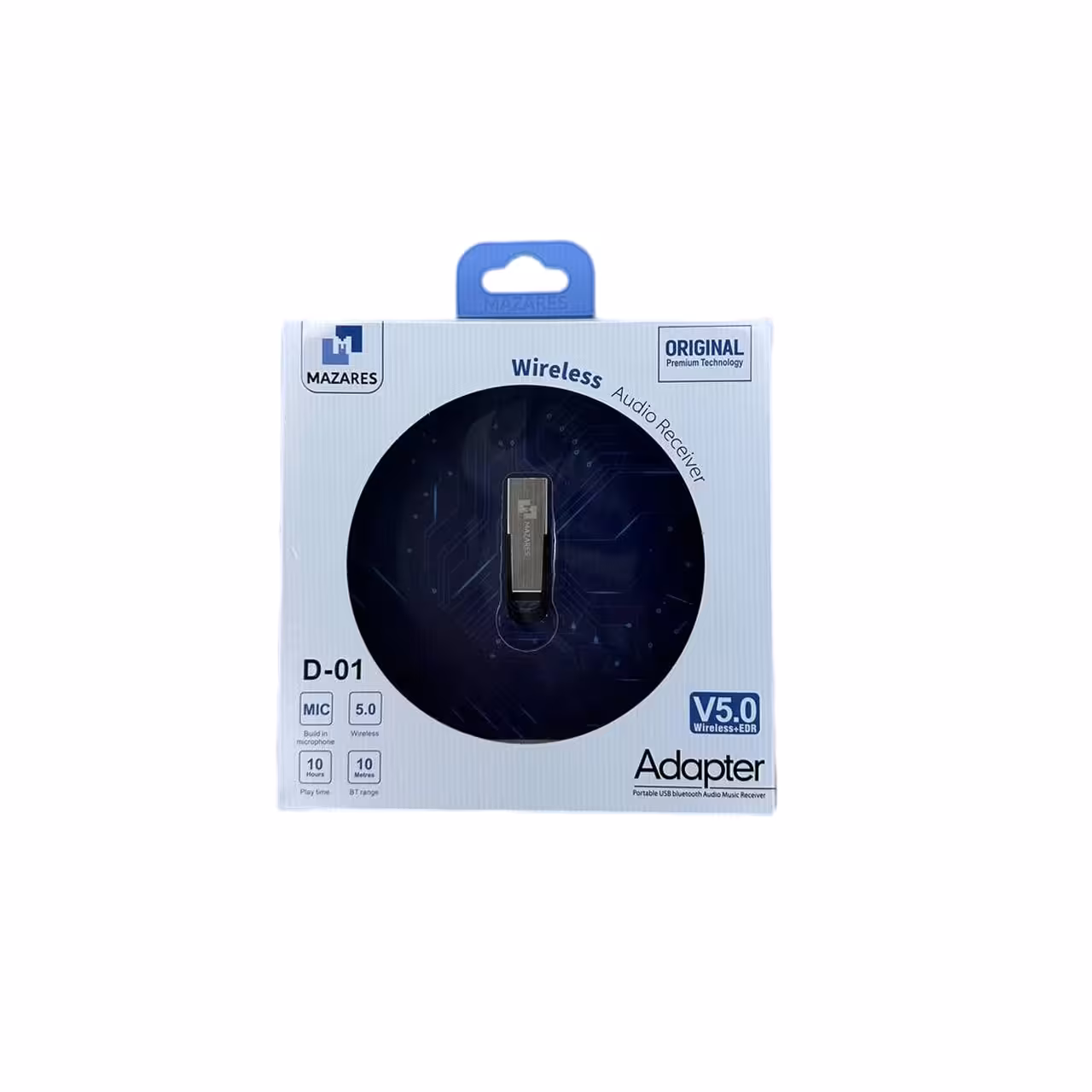 دانگل بلوتوث MAZARES مدل D-01گارانتی 6 ماهه