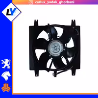 مجموعه فن دو دور کامل رادیات پراید و تیبا اتحاد موتور امکو