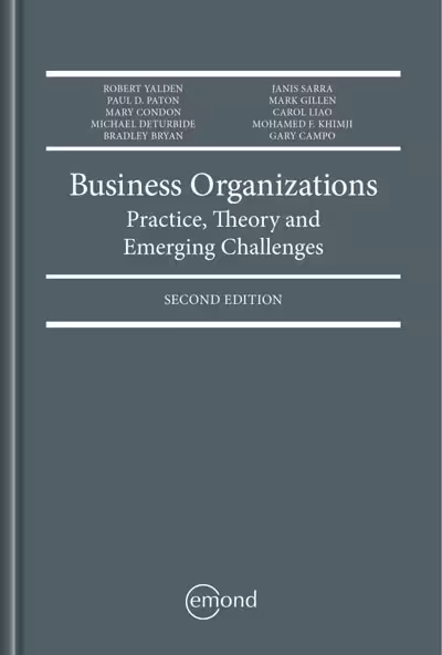 خرید و دانلود نسخه کامل کتاب Business Organizations: Practice, Theory and Emerging Challenges (2nd Edition) - Image Pdf