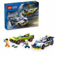 لگو سیتی مدل Police Car and Muscle Car Chase 60415