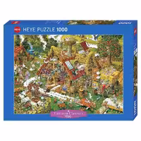 پازل 1000 تکه HEYE طرح مزرعه خنده‌دار