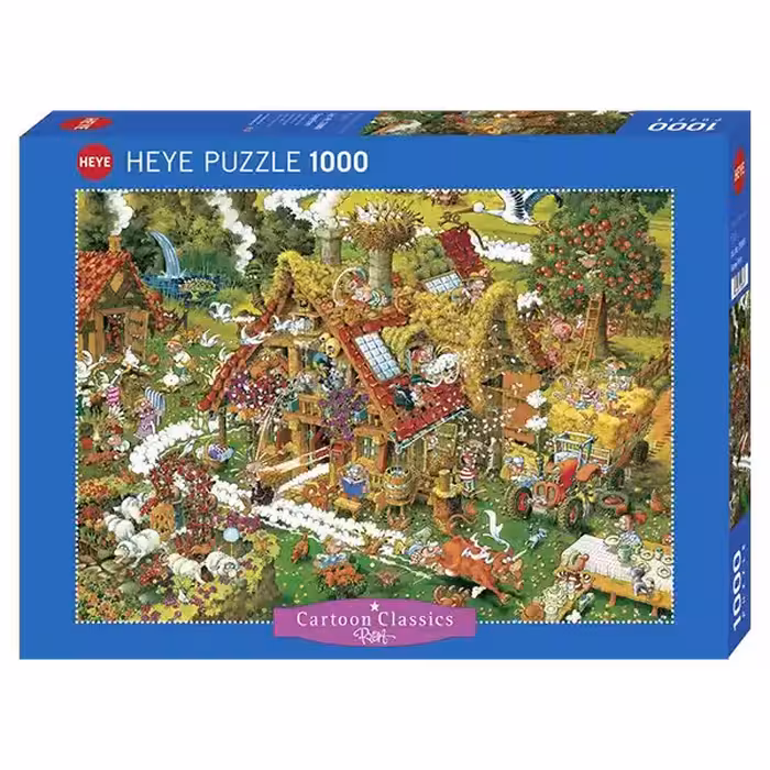 پازل 1000 تکه HEYE طرح مزرعه خنده‌دار