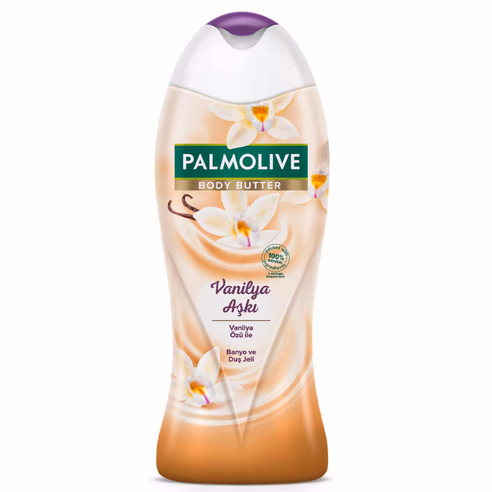 شامپو بدن پالمولیو PALMOLIVE مدل Vanilya aski حجم 500 میلی لیتر