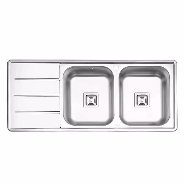 سینک نیمه فانتزی توکار ایلیااستیل مدل 4060