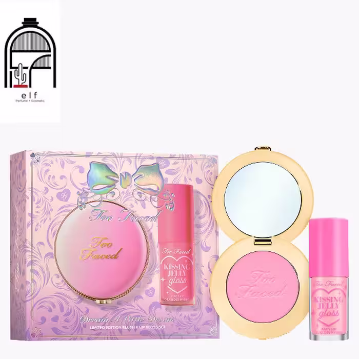 ست رژگونه و اویل لب رنگی توفیسد Too Faced Dream A Little Dream