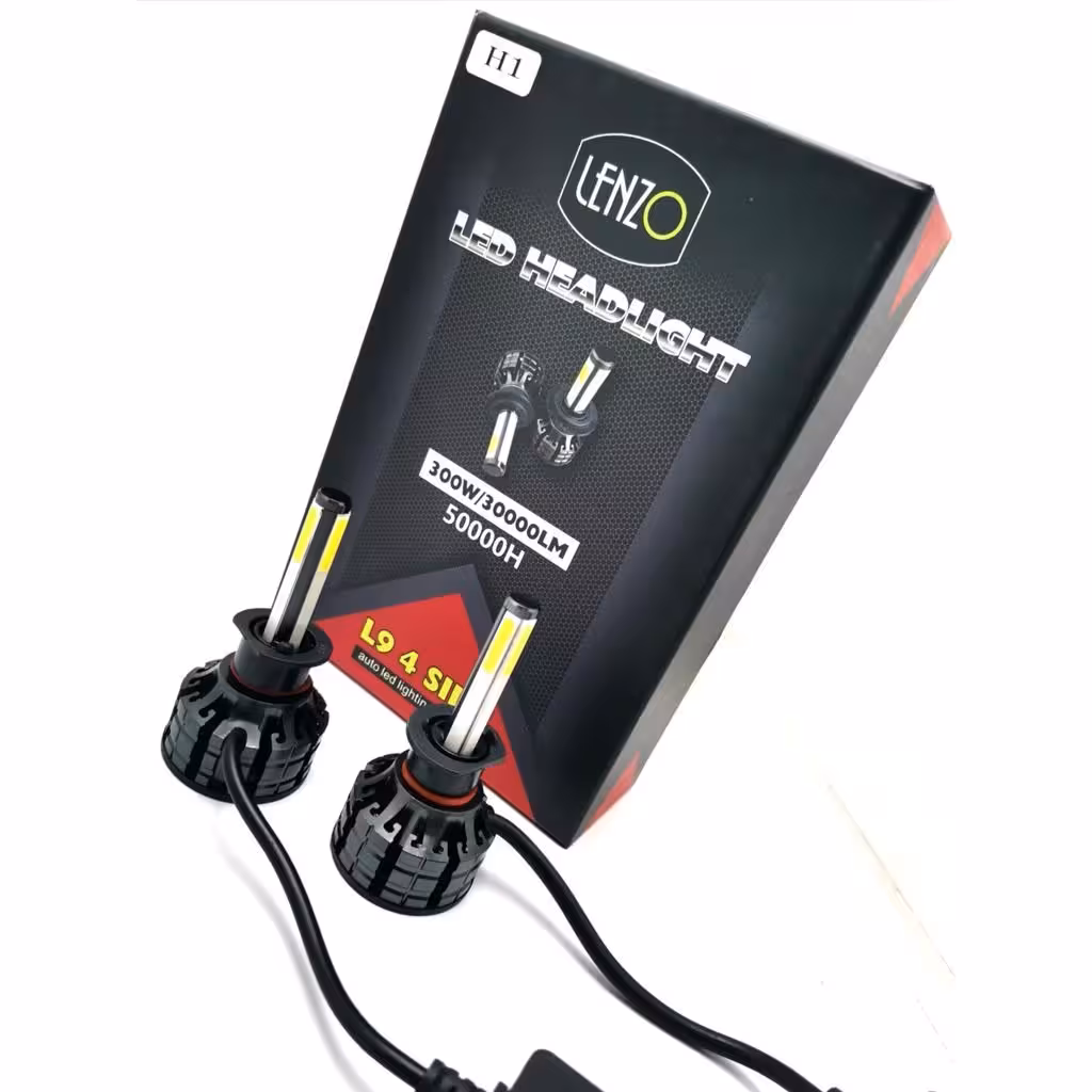 هدلایت 4طرفه L9 برند لنزو 300 W پایه H3