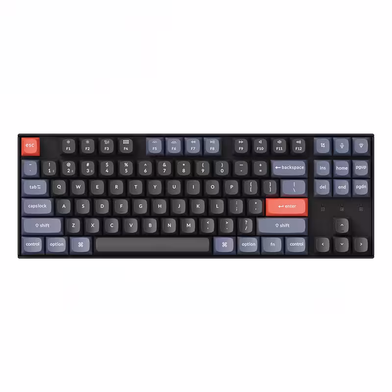 کیبورد بی سیم گیمینگ کیکرون K8 PRO TKL Brown Switch RGB