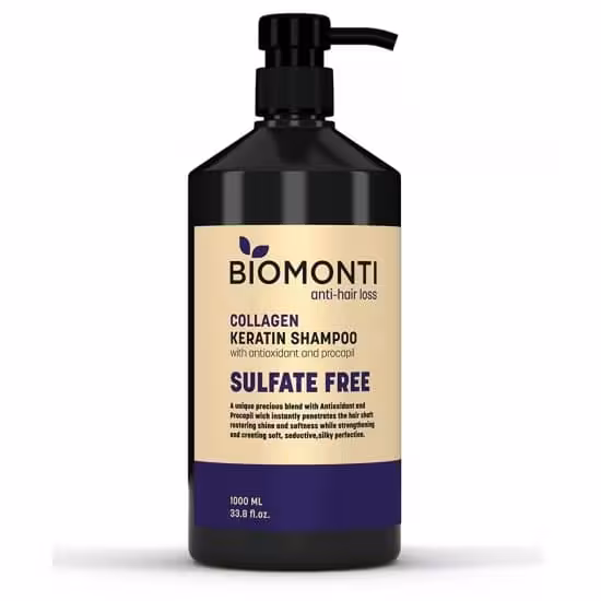شامپو بیومونتی Biomonti مدل Collagen حجم 1000 میل