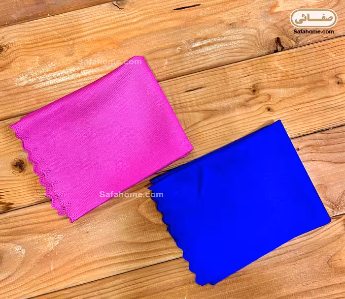 دستمال میکروفایبر مخصوص شیشه 2 تایی