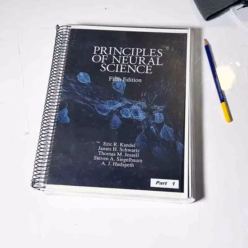 کتاب اصول علوم اعصاب زبان اصلی کمیاب | سیمی | PRINCIPLES OF NEURAL SCIENCE