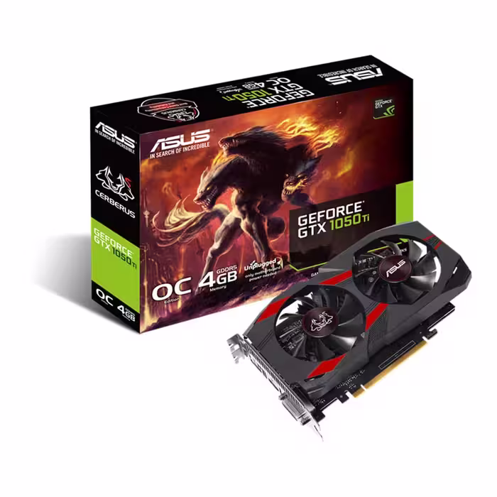 کارت گرافیک ایسوس CERBERUS GTX 1050 TI O4G