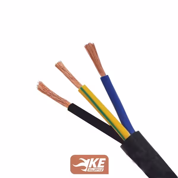 کابل افشان مسی 3 در 1.5 مروارید ابهر
