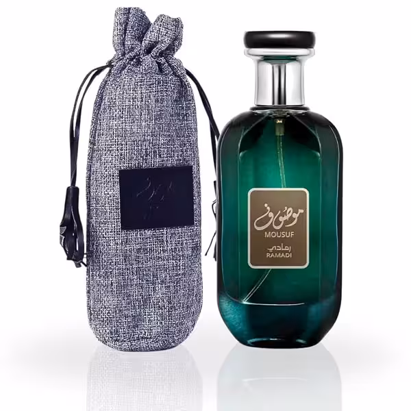 ادکلن ارض الزعفران موصوف رمادی مردانه حجم 100 میلی لیتر