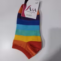 جوراب مچی رنگین کمان