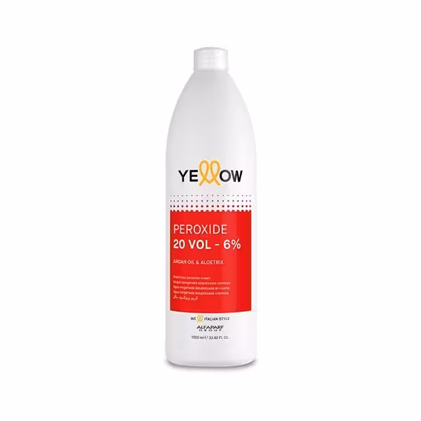 کرم اکسیدان یلو مدل peroxide شش درصدی حجم 1000 میل Yellow Color Peroxide 20 Vol 6%