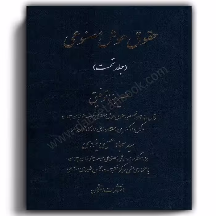 حقوق هوش مصنوعی جلد نخست-علیرضا توفیق