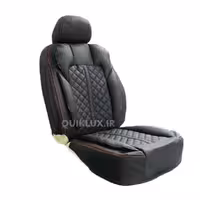روکش صندلی چرم شاهسوند vip2 مشکی دوخت قرمز