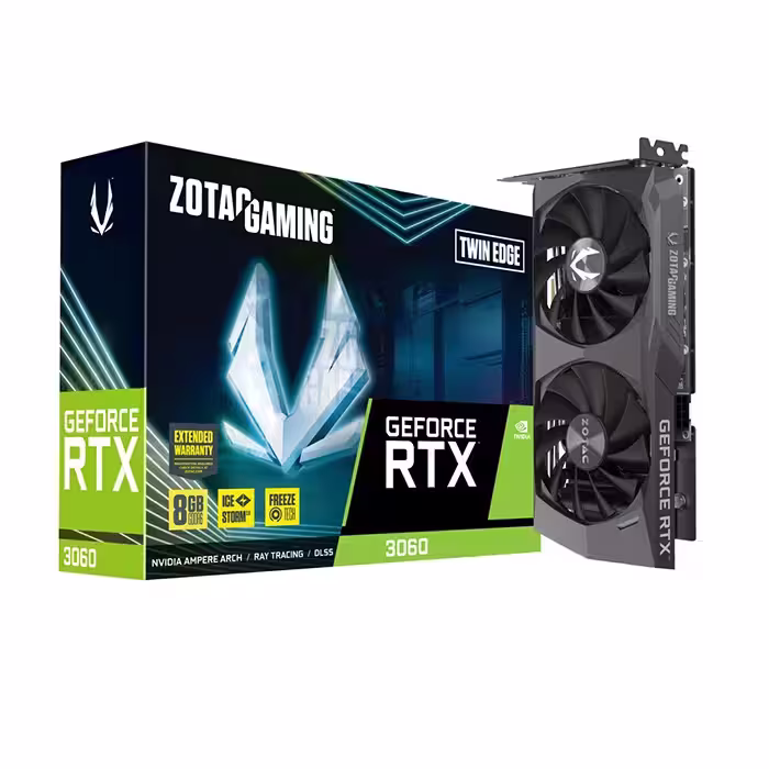 کارت گرافیک زوتک GAMING GeForce RTX 3060 Twin Edge 8GB