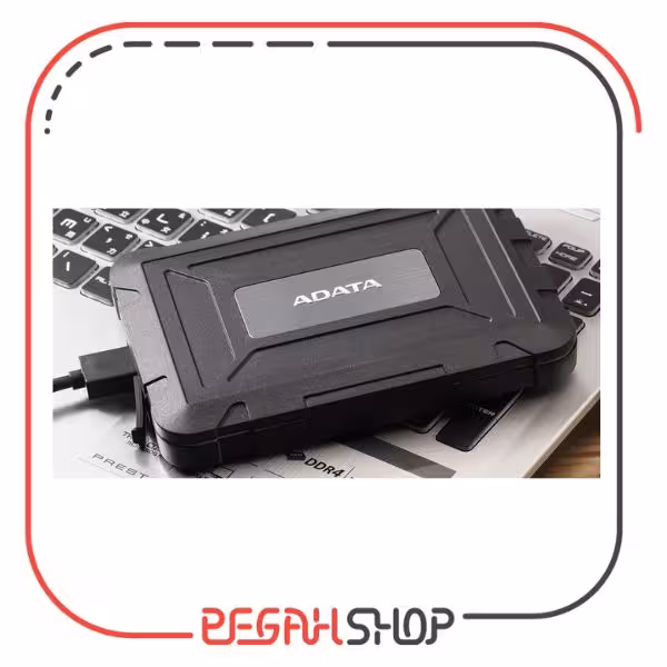 هارد اکسترنال برند ADATA مدل ED600 ظرفیت 500 گیگابایت