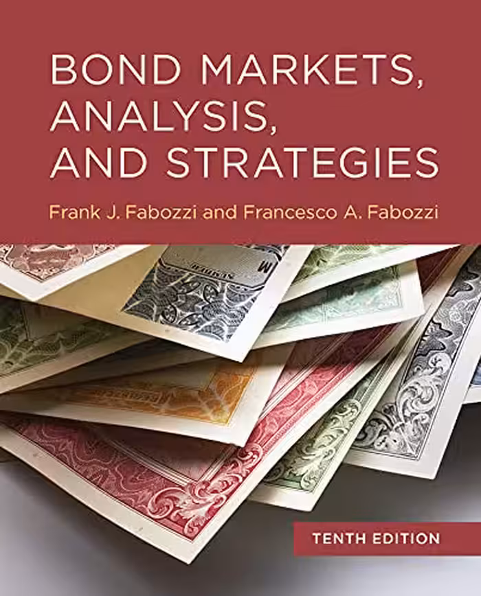 خرید و دانلود نسخه کامل کتاب Bond Markets, Analysis, and Strategies (10th edition) -   Pdf