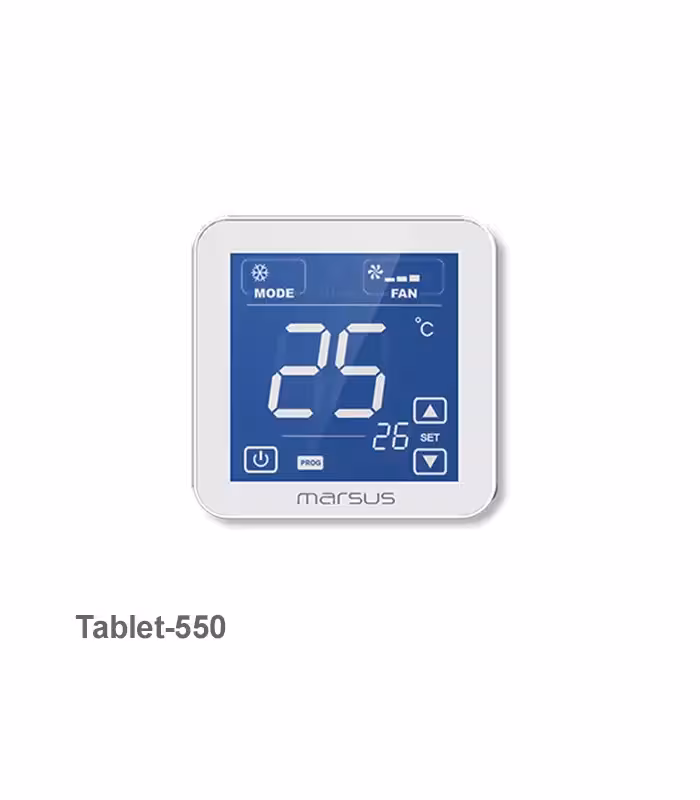 ترموستات لمسی توکار دیجیتال مرصوص کام مدل Tablet-550