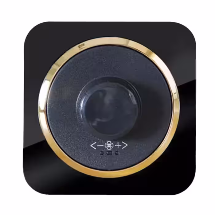 دیمر فن آدا پلکسی مشکی زه طلایی دلند